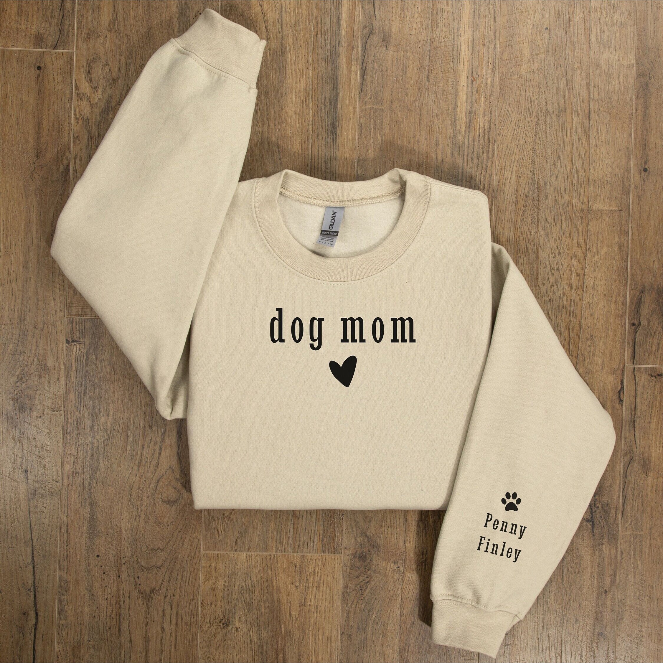Personalized Sweatshirt, Custom Sweatshirt, Dog Mom Sweatshirt, Custom Dog Sweatshirt, Dog Mom