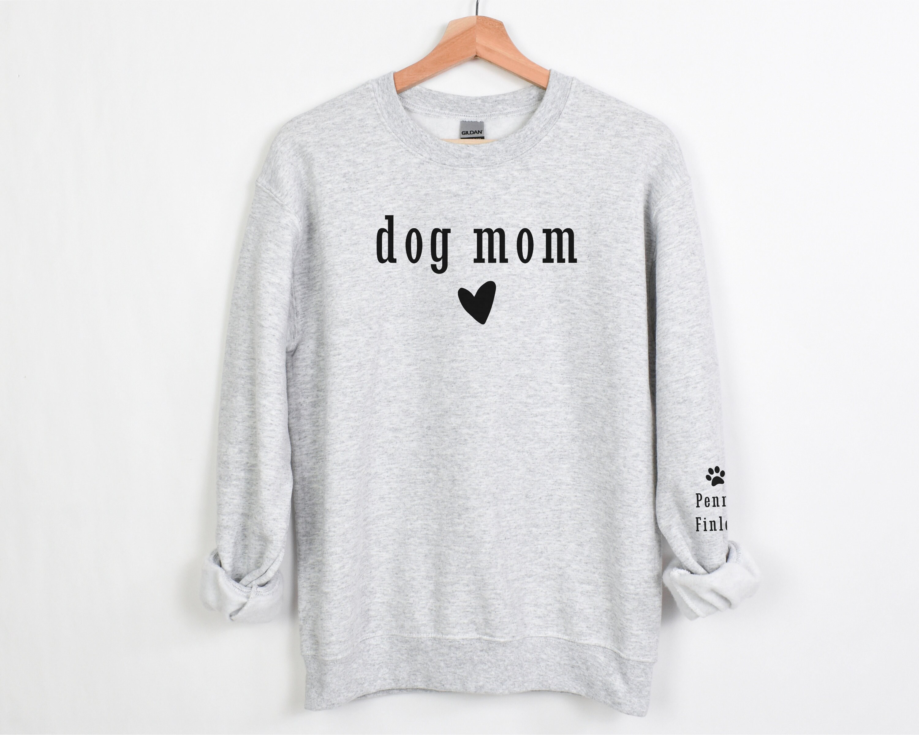 Personalized Sweatshirt, Custom Sweatshirt, Dog Mom Sweatshirt, Custom