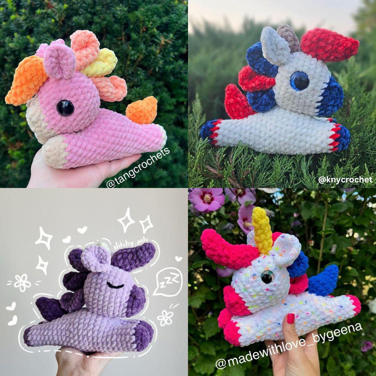 Pixie the (baby) Unicorn Crochet Pattern - Etsy