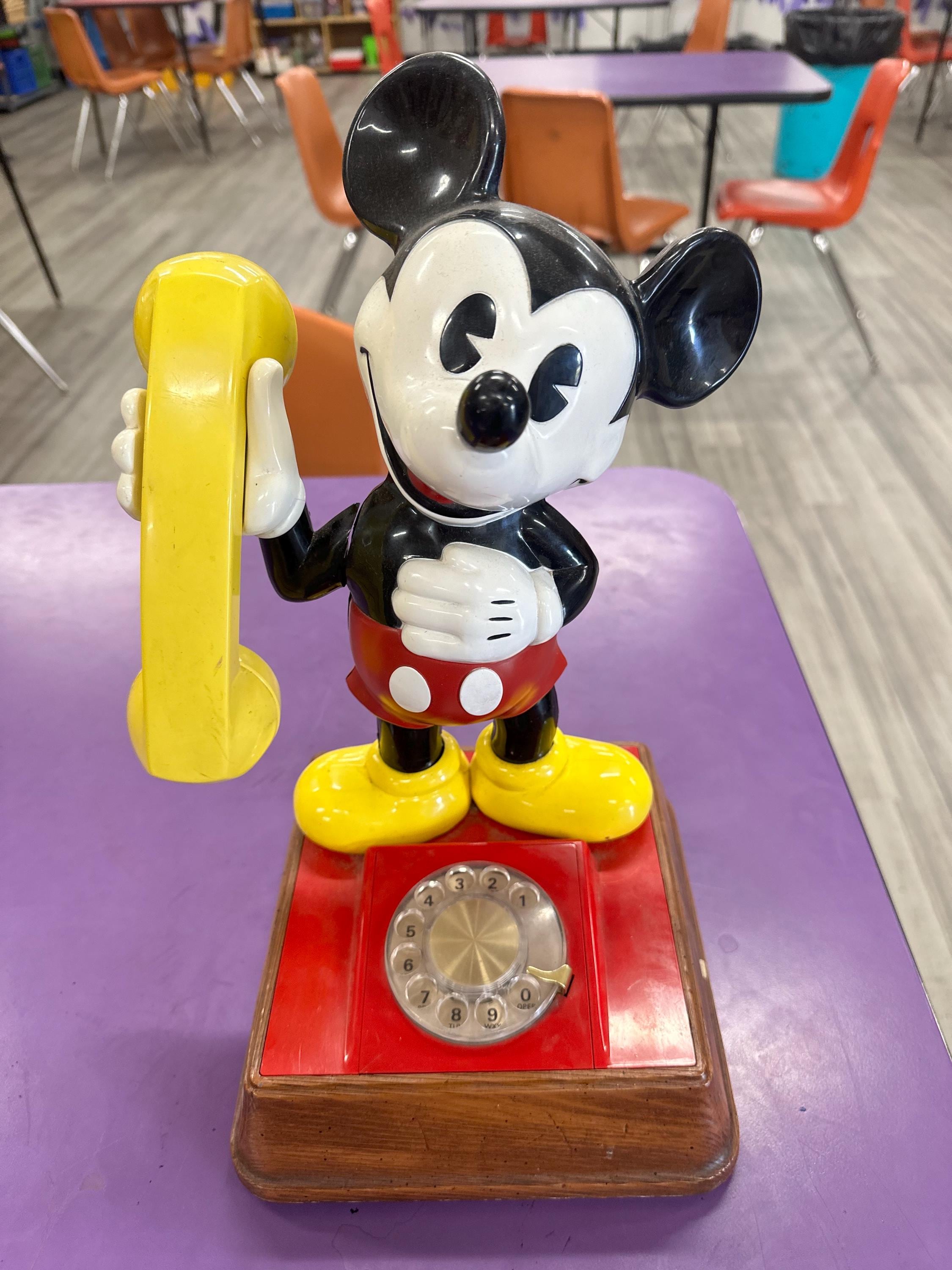 Mickey rotary phone - Etsy 日本