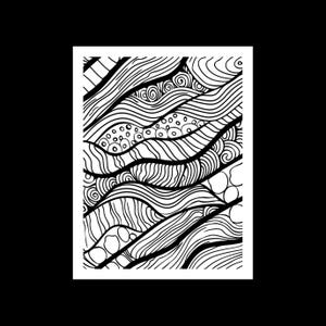 89 pagine da colorare con motivi facili, disegni facili (download digitale)