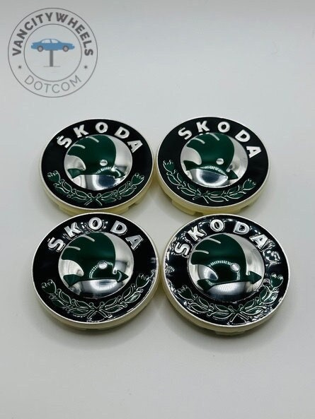 Skoda wheel cheap badges