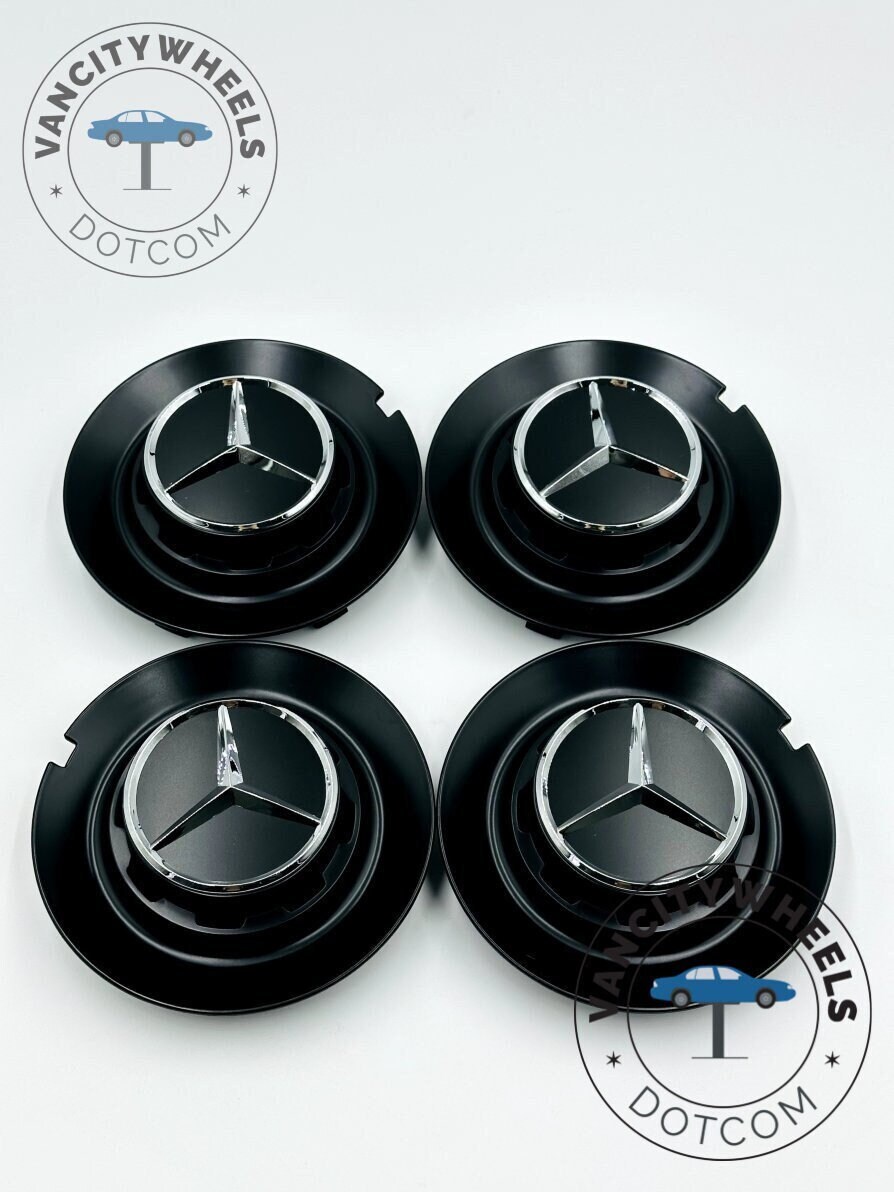 Radnabenabdeckung Box 4er Set AMG 3D-Logo Aluminium