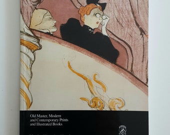 Christie's Auktionskatalog, NY 1987 – Alte Meister, moderne und zeitgenössische Drucke und illustrierte Bücher