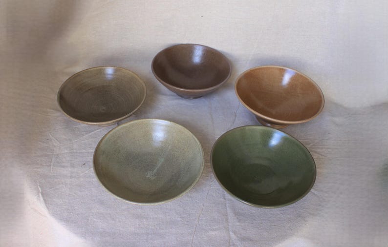 Handmade Ceramic Breakfast Bowl: Lead-Free Glaze, Food Safe image 3
