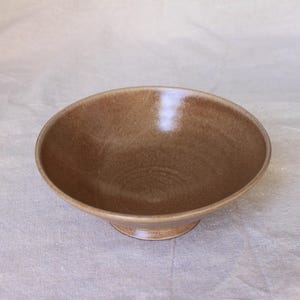 Handmade Ceramic Breakfast Bowl: Lead-Free Glaze, Food Safe Oatmeal