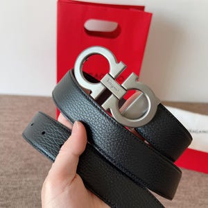 Authentic REVERSIBLE belt Salvatore Gamo Handcrafted Genuine Leather Belt
