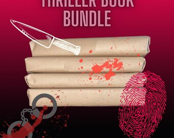 Thriller Book Bundle / Mistero di omicidio / Thriller psicologico / Scelta personalizzabile / Pacchetto di libri / Regalo perfetto / BookTok