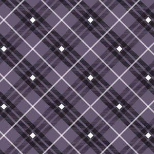 The Whole Country Caboodle: Bias Plaid Basics Purple | Henry Glass & Co.| Low Volume Cotton Quilt Blender