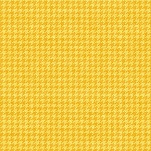 The Whole Country Caboodle: Houndstooth Basics Yellow Gold | Henry Glass Fabrics | Tone on Tone Cotton Quilt Blender