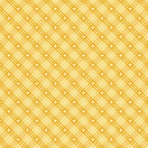 The Whole Country Caboodle: Bias Plaid Basics Yellow | Henry Glass & Co. | Low Volume Cotton Quilt Blender