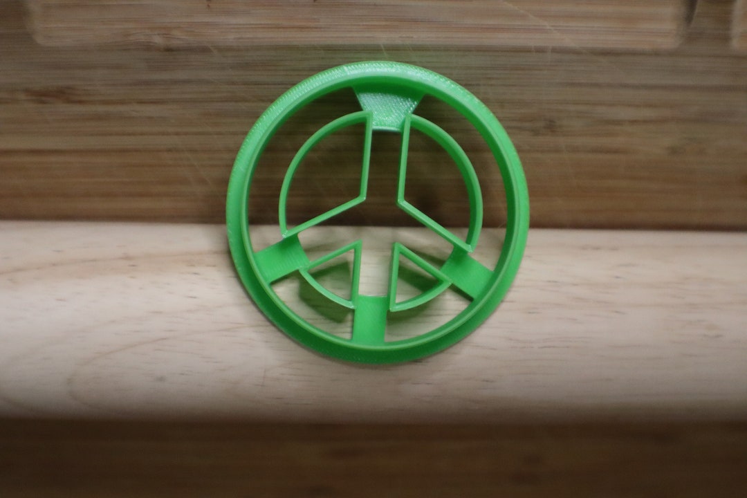 Peace Sign Cookie Cutter - Etsy