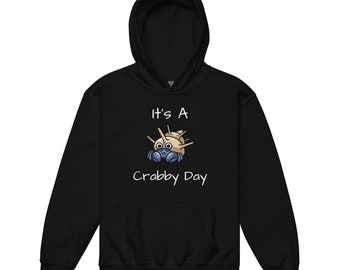 It's A Crabby Day Youth heavy blend hoodie