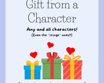 Regalo de un personaje