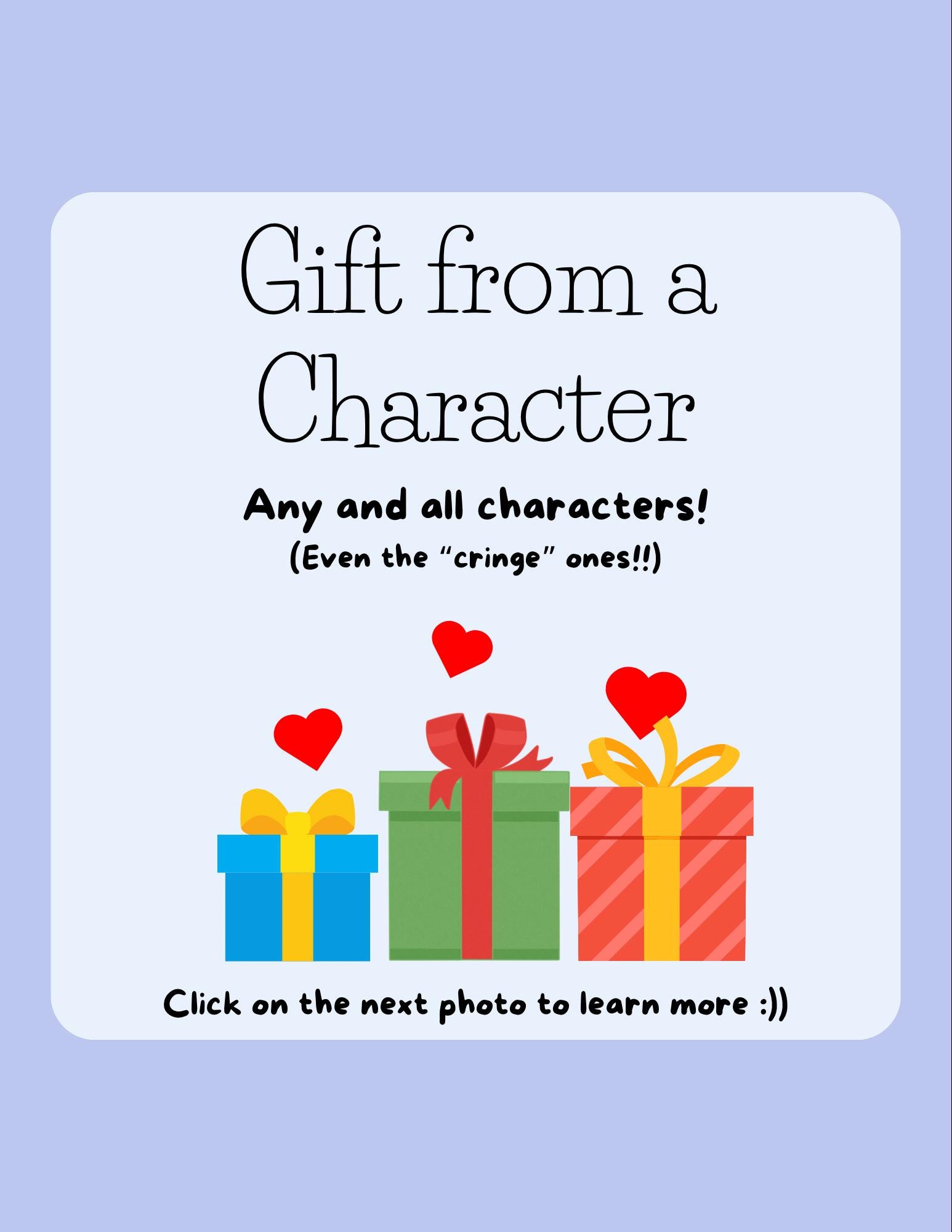 Gift From A Character
