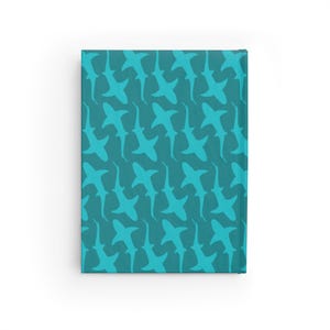 Shark Journal, Ocean Notebook, Underwater Diary, Sea Creature Sketchbook, Marine Life Notepad