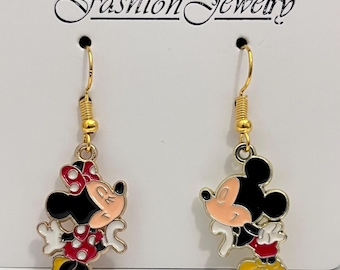 Mickey and Minnie Mouse Earrings