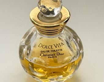 Vintage Christian Dior Dolce Vita Mini Perfume 5ml – Collectible Eau de Toilette