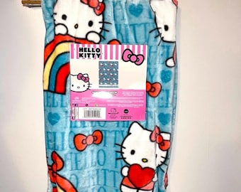 Sanrio Hello Kitty Sweet Rainbow Love Blanket