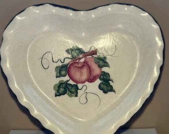 Vintage handmade pie plate