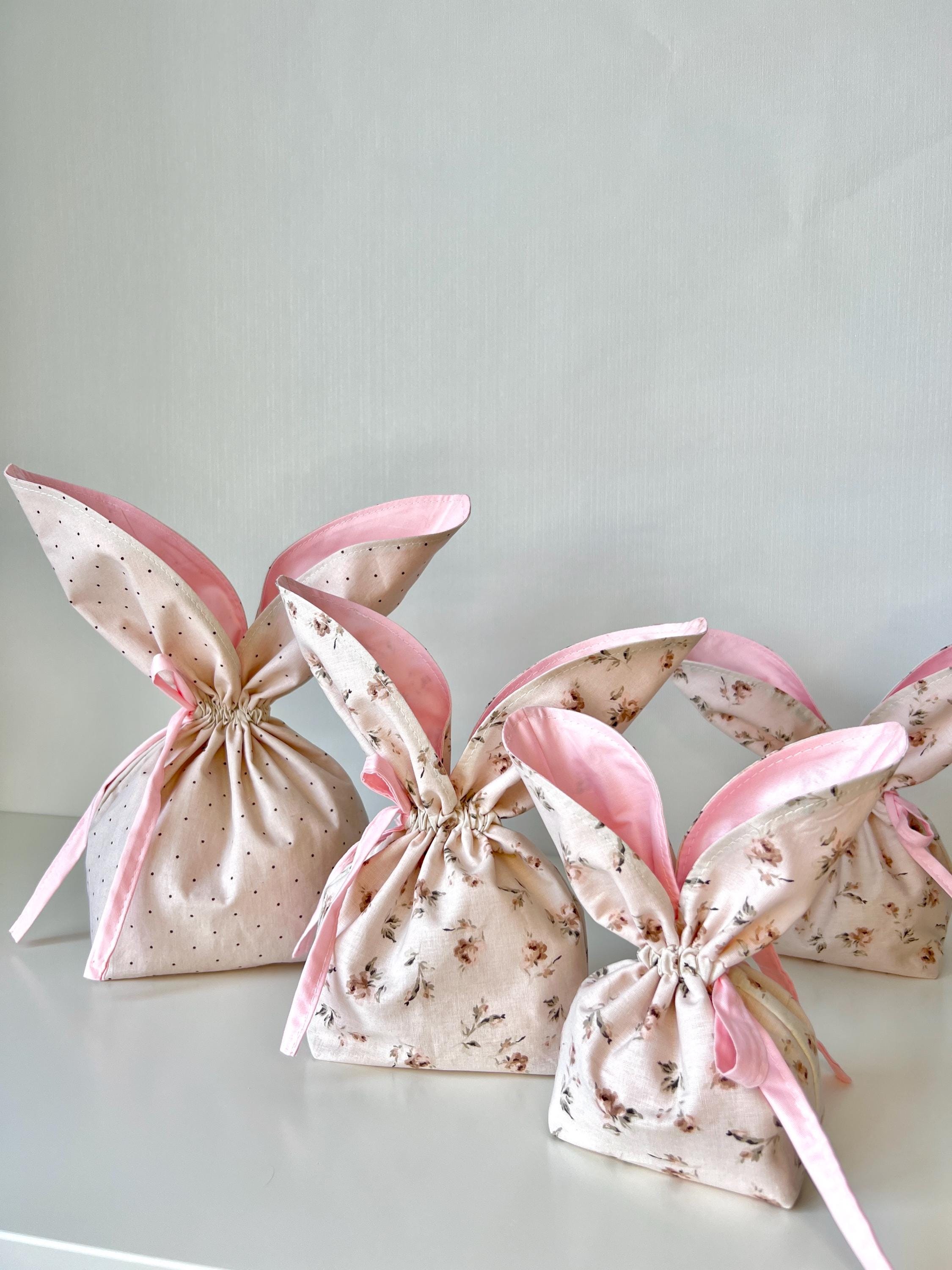 Easter Bunny Sewing Pattern - 4 Sizes Ear Treat Bags Pattern, Fabric ...