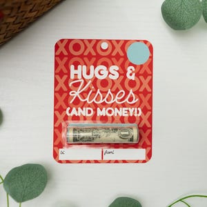 Gift Valentine Money Holder Valentine Money Card Gift Valentine Teen Gift Valentine Parents Valentine for Students Bulk Valentines
