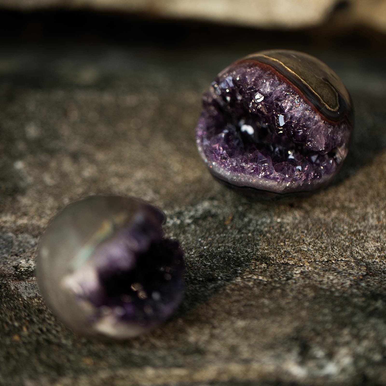 Amethyst Geode Sphere | 