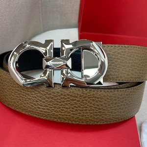 Authentic REVERSIBLE belt Salvatore Gamo Handcrafted Genuine Leather Belt