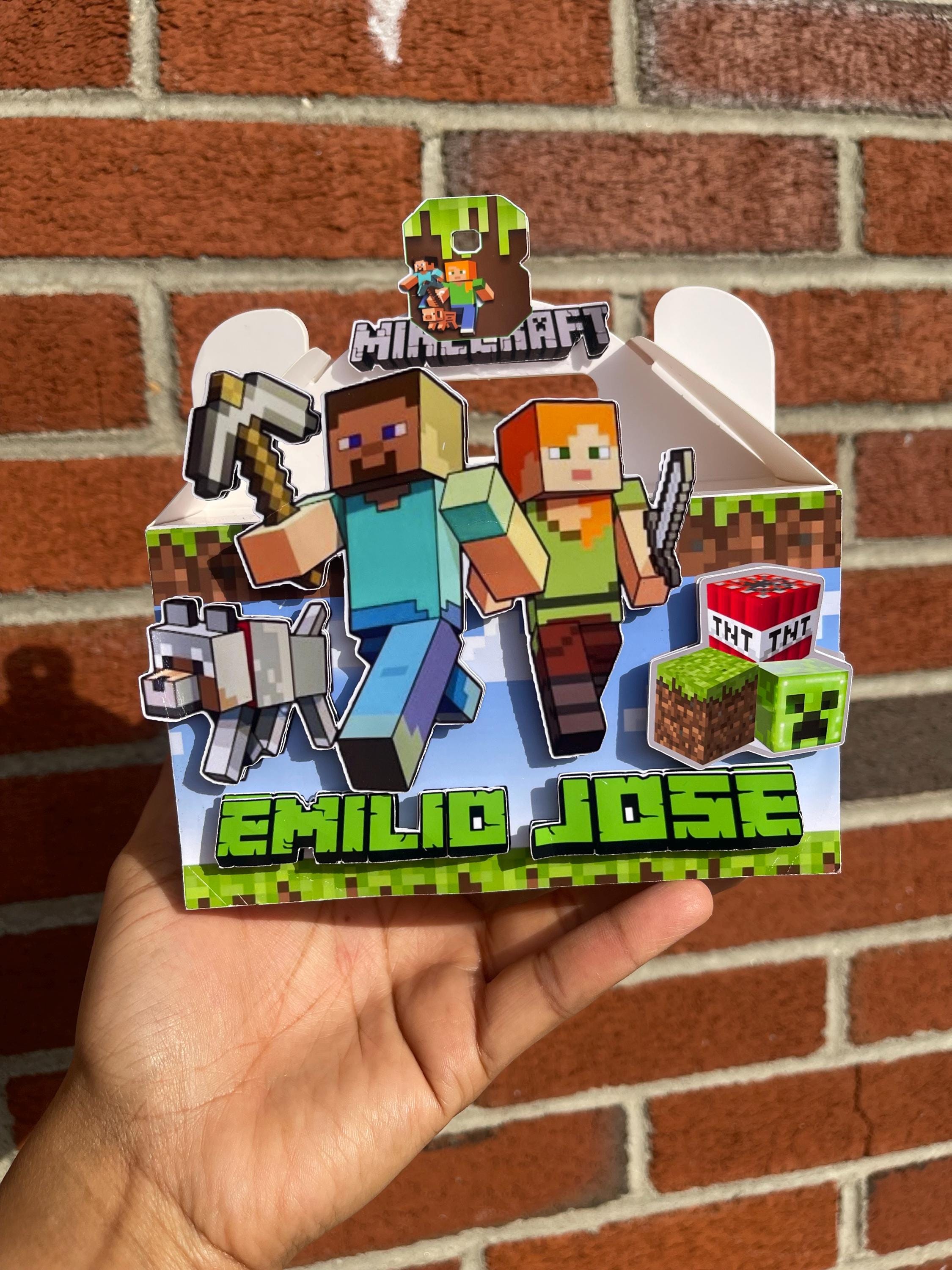 Minecraft Gable Favor Box