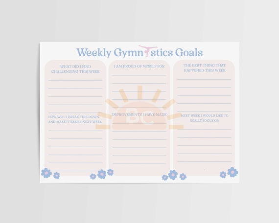 Gymnastics Journal... My Scores, My Goals, And My Dreams