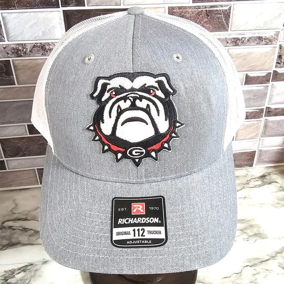 Bulldogs Richardson 112 Trucker Hat With Embroidered Dawg Patch Perfect Christmas Gift Etsy