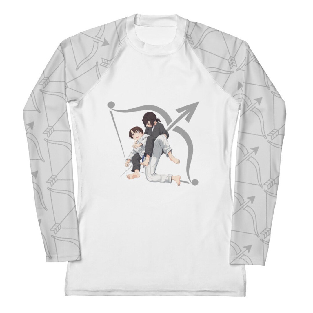 Rash Guard, Bow and Arrow Jiu Jitsu Rash Guard, BJJ Rash Guard, Martial ...