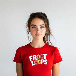 Iconic Food Brand "FROOT LOOPS": Unisex Softstyle T-Shirt