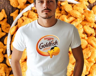 « Goldfish » de marques alimentaires emblématiques : T-shirt souple unisexe
