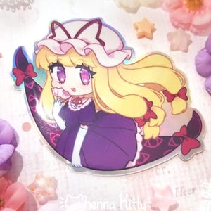 Touhou Yukari Yakumo 3in Spot-Holo Sticker