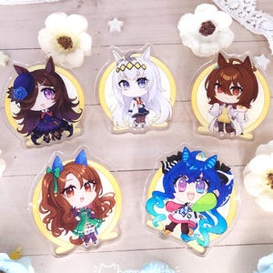 Umamusume 1.75 inch Acrylic Pins image 3