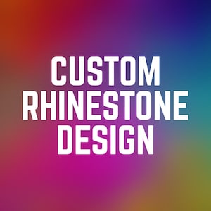 Custom Rhinestone Design: 12x12&quot; Hotfix Template (SVG, EPS, PDF Digital Download)