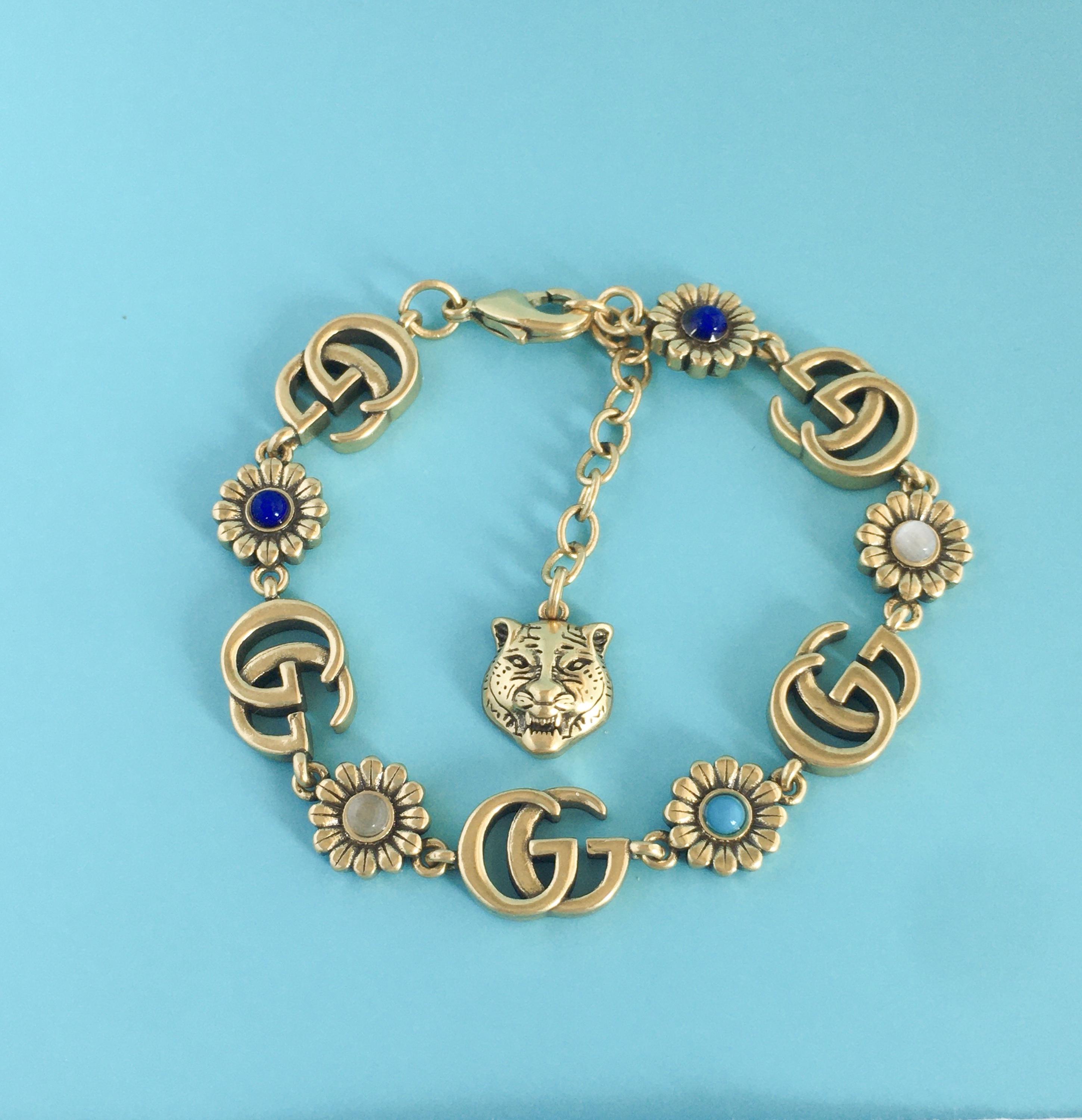 【レア】グッチ　ブレスレット　ゴールド ゴールド（金色）系 GUCCI(グッチ) ブレスレット(レディース