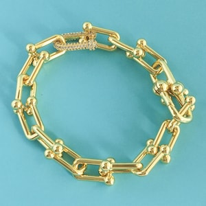 Vintage Stylish Tiffany Gold Bracelet