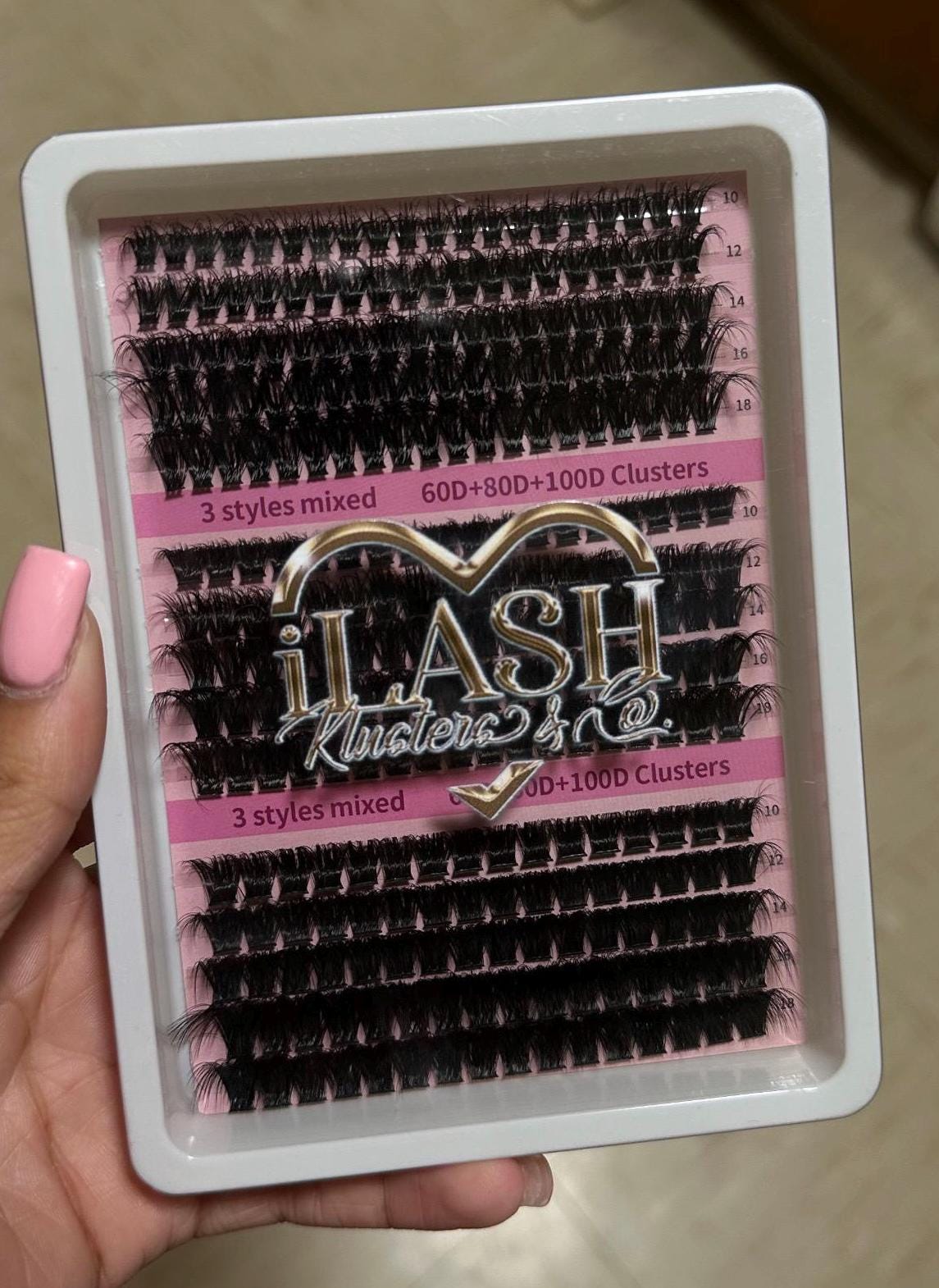 Klusters String Luxury Lash Klusters With Bond, Seal, Tweezers, Remover - Etsy