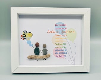 Personalisiertes Konfirmationsgeschenk | Geldgeschenk Konfirmation |Geschenk zur Kommunion | Wunscherfüller |Kommunionsgeschenk Steinbild