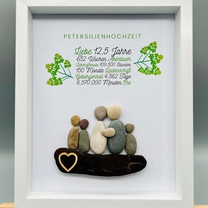 Unique gift parsley wedding Custom Mural Parsley Wedding Personalized gift for 12.5 years of marriage image 10