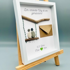 Personalisiertes Geschenk Petersilienhochzeit | Custom Wandbild Petersilienhochzeit | Geldgeschenk Petersilienhochzeit