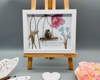 Einzigartige Wanddeko | Custom Wandbild Liebe | Geschenk zum Valentinstag | Geschenk zum Hochzeitstag | Liebesbeweis