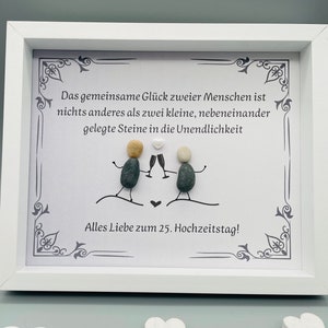 Unique silver wedding anniversary gift | Custom silver wedding anniversary wall mural | Personalized silver wedding anniversary gift | 25th anniversary