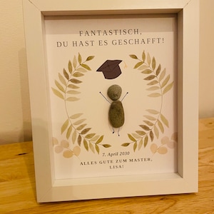 Personalisiertes Geschenk Master/Bachelor | Custom Wanddeko Bachelor | Geschenk zum Abschluss |  Einzigartiges Geschenk Bachelor/Master