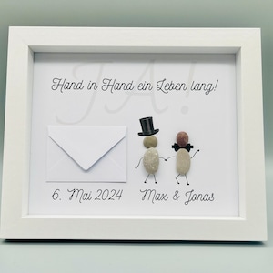 Personalisiertes Hochzeitsgeschenk gleichgeschlechtliche Ehe, Schwule, Männer |Einzigartiges Hochzeitsgeschenk Geldgeschenk Wunscherfüller