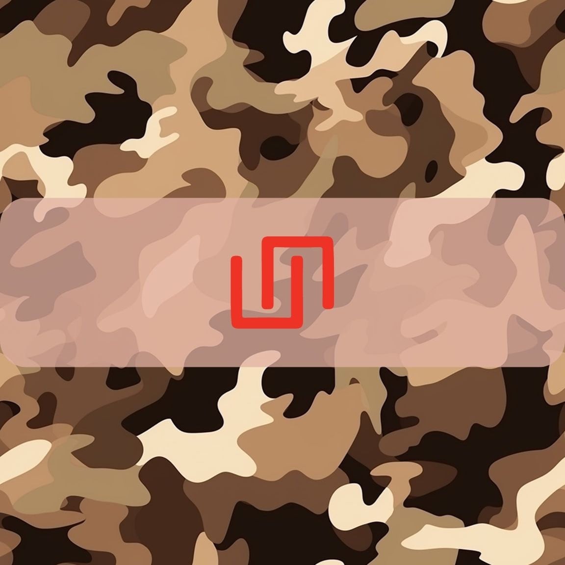 10 Seamless Army Camo Digital Transfer Paper, Adjustable Repeating ...