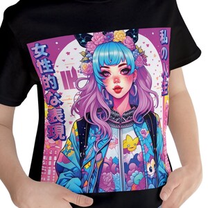 My Life, Expression In A Feminine Way, Harajuku Gothic Lolita Pastel Grunge Aesthetic, Transgender Female LGBTQIA+ Transwoman Unisex T-Shirt