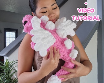 Fingerknit Baby Dragon Pattern With Video Tutorial | Baby Dragon Amigurumi | Stuffed Toy | Dragon